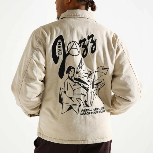 Obey Ανδρικό μπουφάν Head Jazz Zip Up Jacket